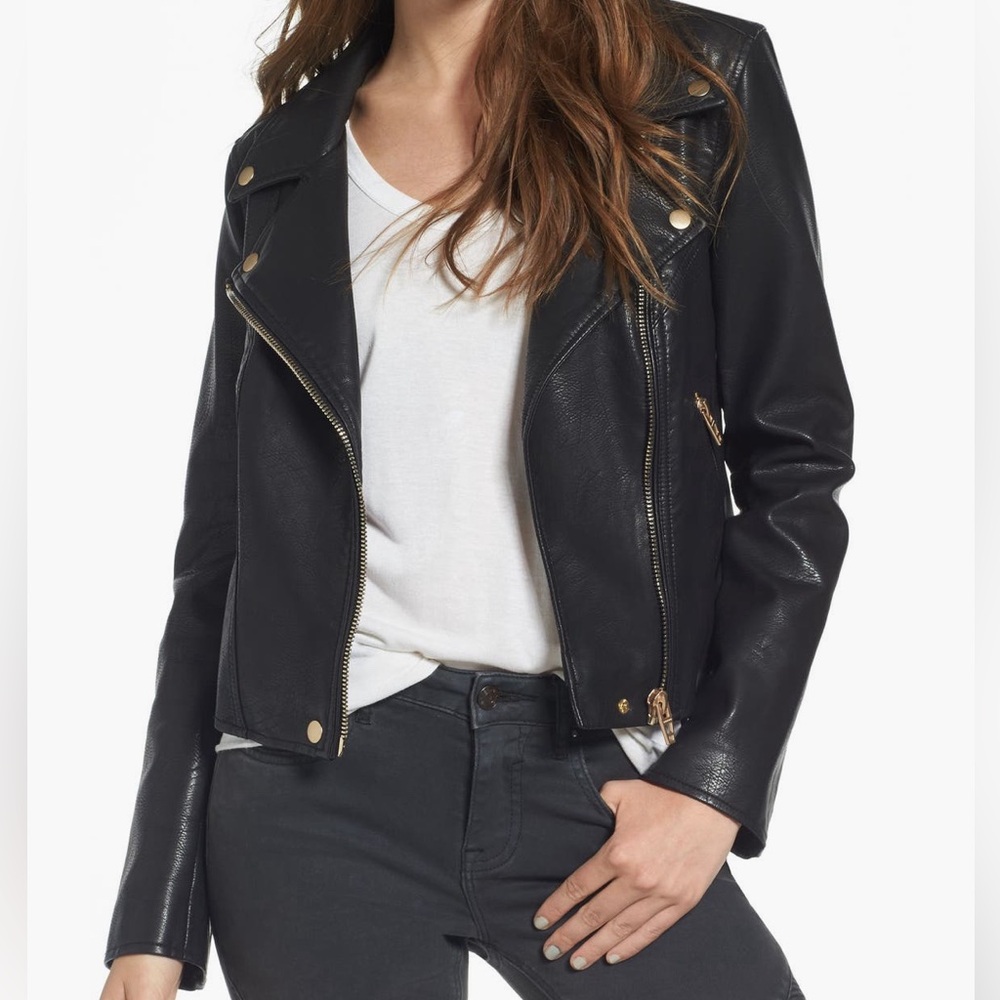 BLANKNYC faux-leather jacket